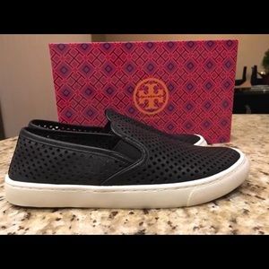 Tory Burch Jesse Perforated Slip-on Sneakers